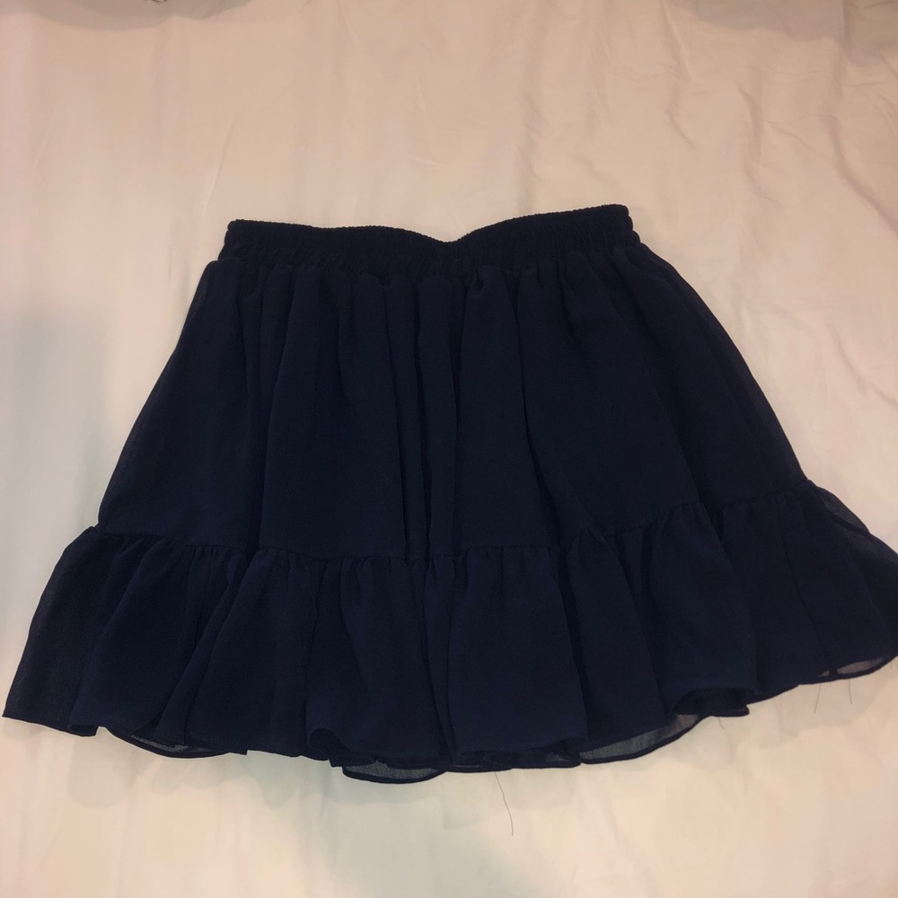 MISA Los Angeles Navy Skirt